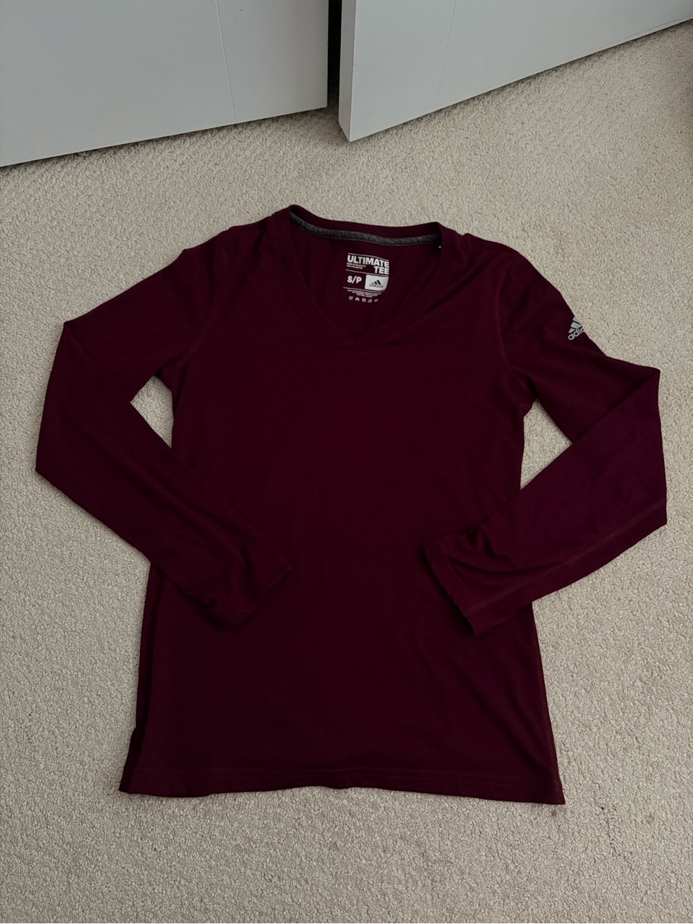 Adidas Ultimate Long Sleeve V-Neck performance te